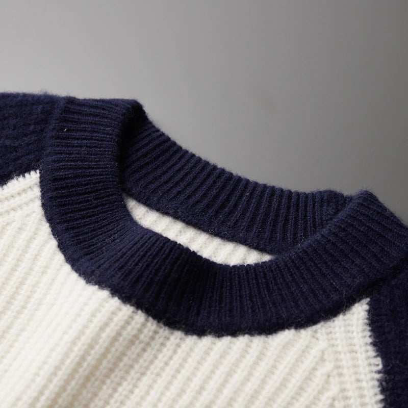 Pull classique en laine mérinos