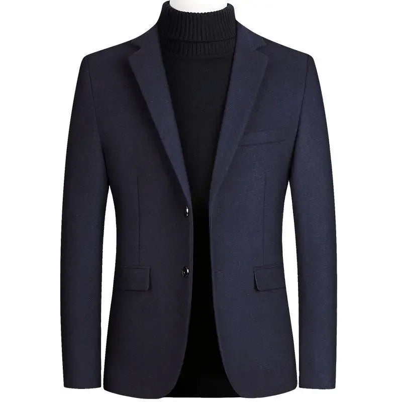 Blazer élégant en laine