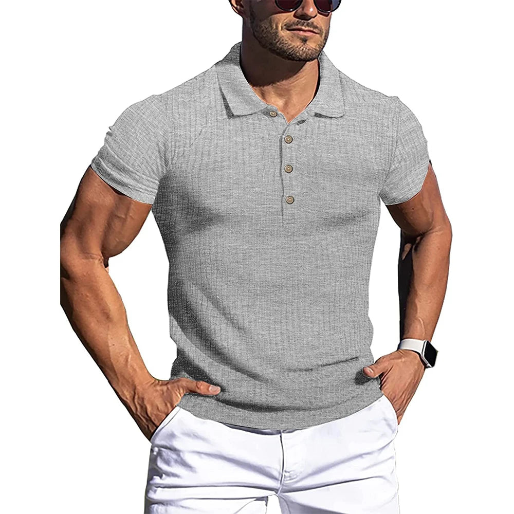Polo à rayures élégant