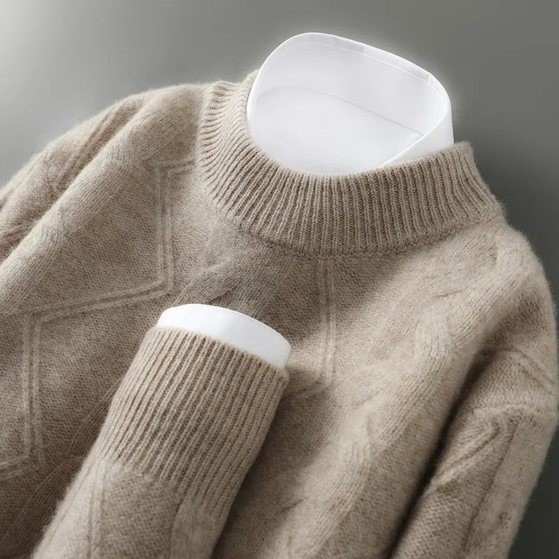 Pull en cachemire chic