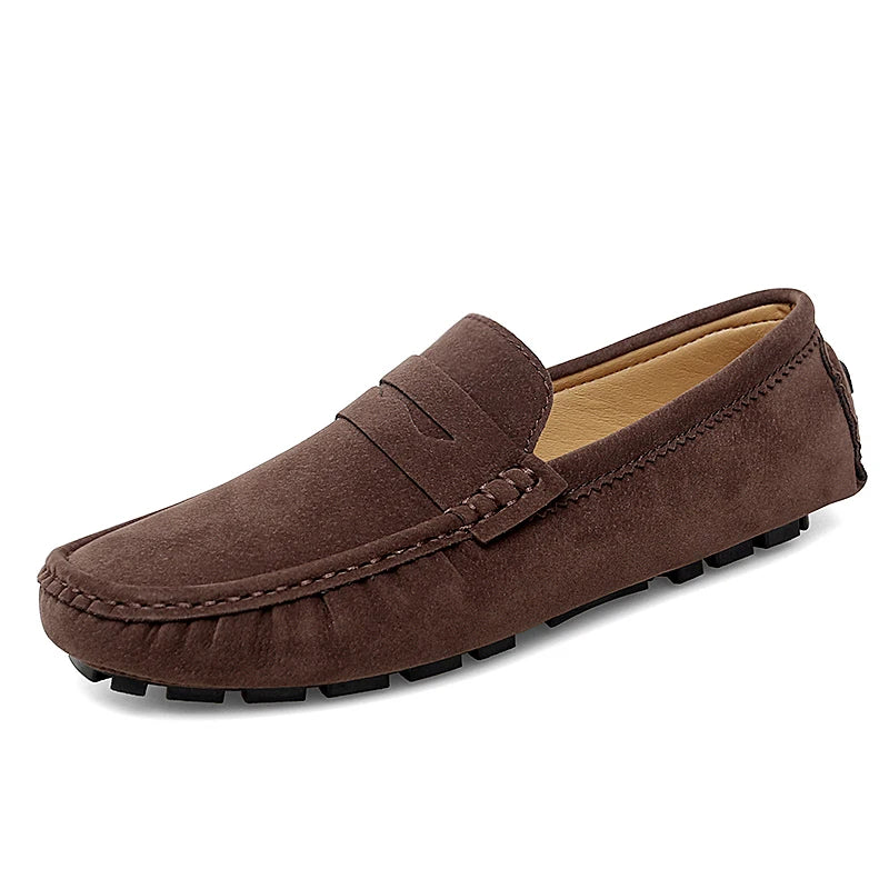 Mocassins en daim