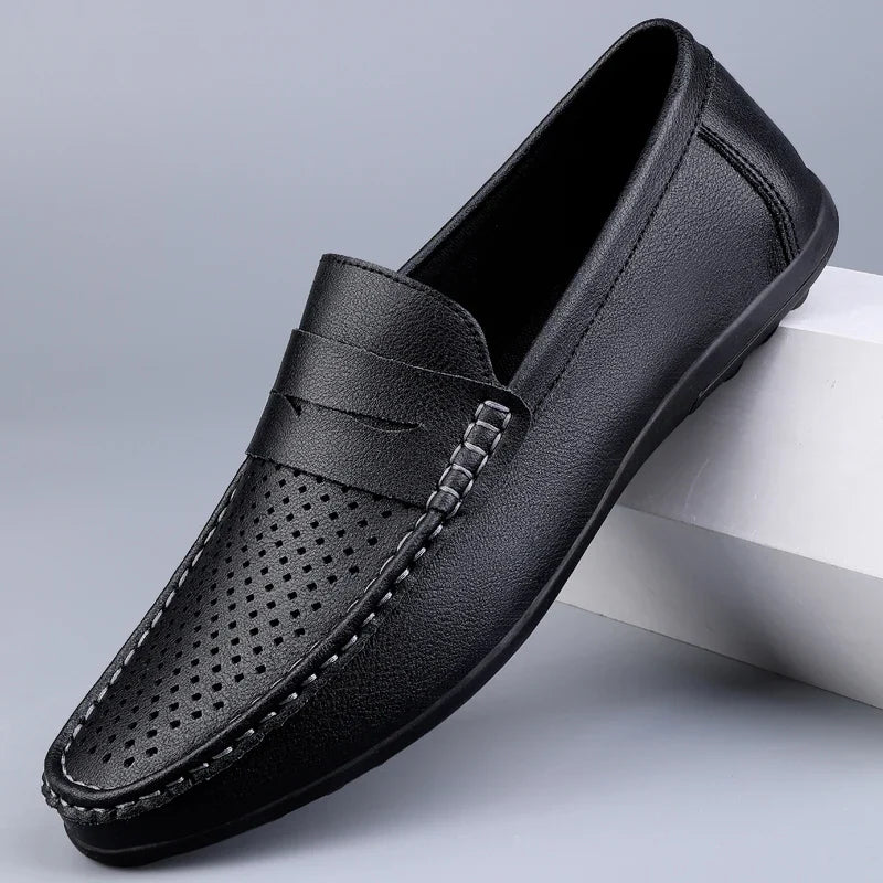Mocassins classiques en cuir italien