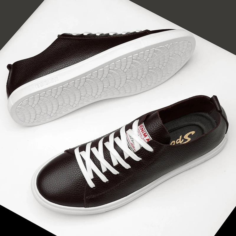 Chaussures en cuir véritable