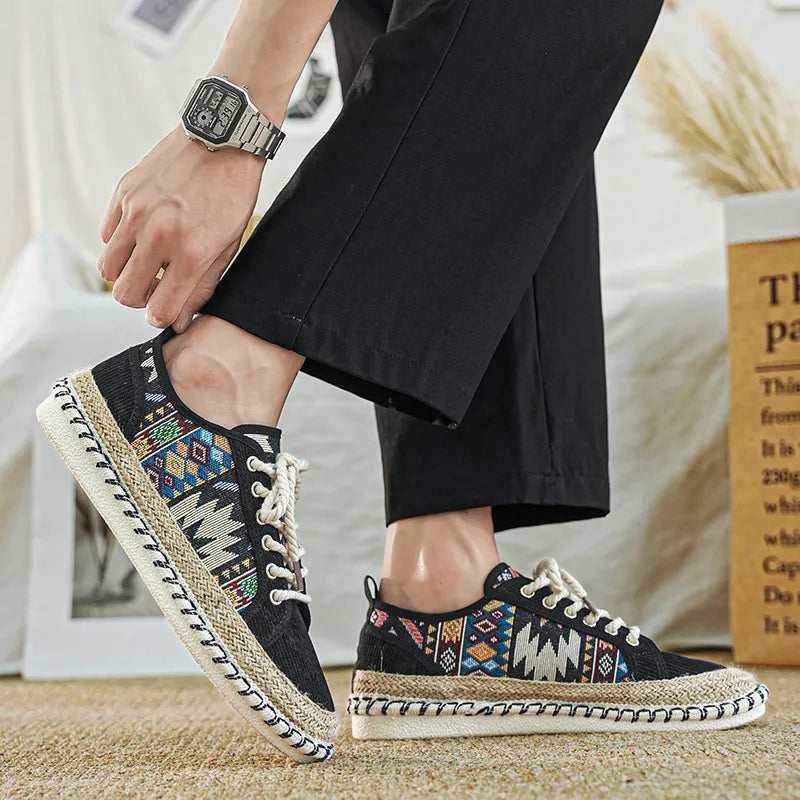 Chaussures en toile élégantes