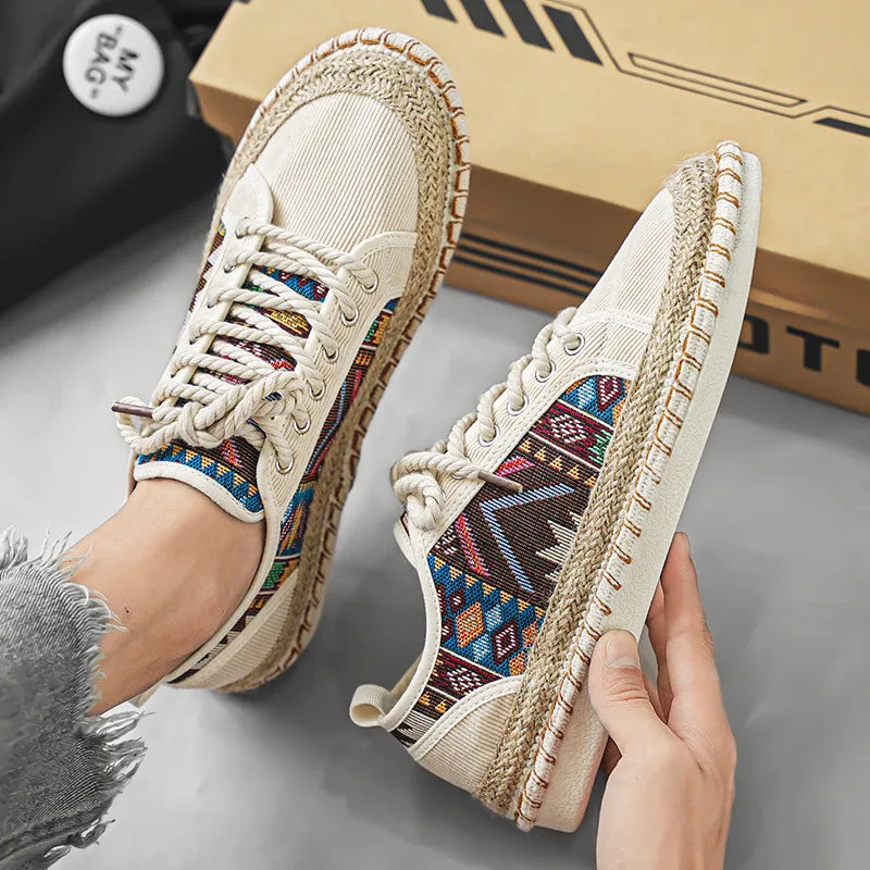 Chaussures en toile élégantes