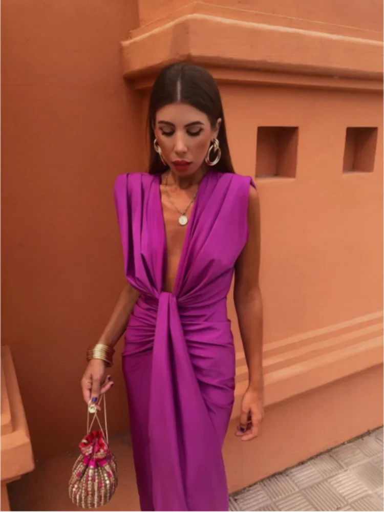 Isabella - Robe plissée élégante