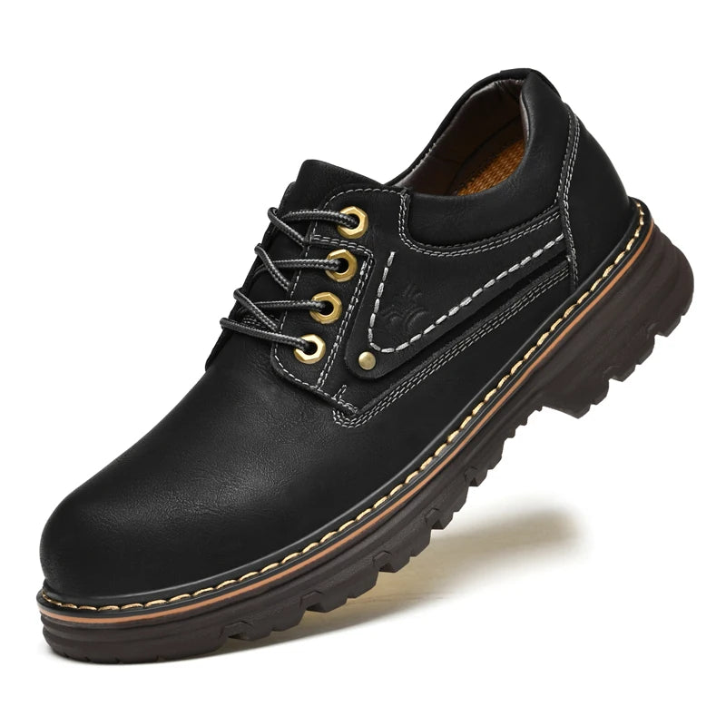 Chaussures Oxford en cuir de style britannique
