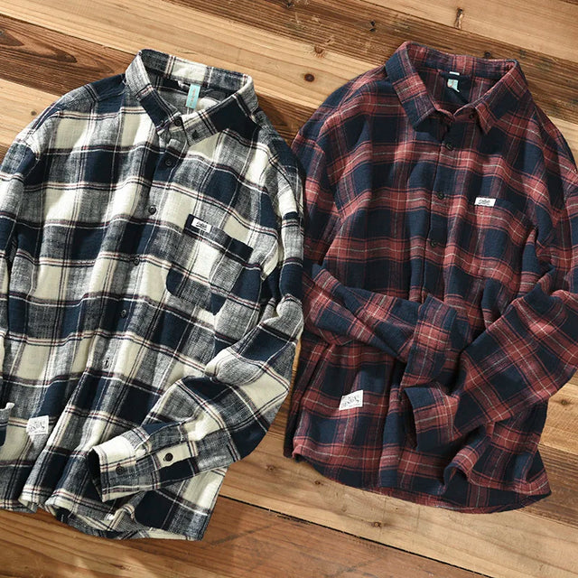 Chemise à carreaux élégante