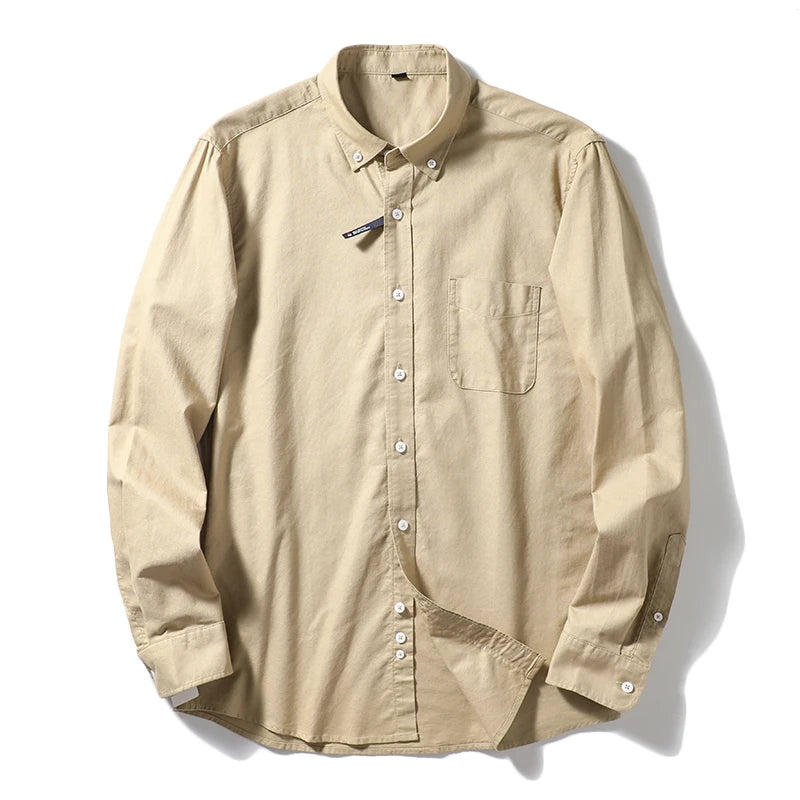 Chemise en coton pour hommes