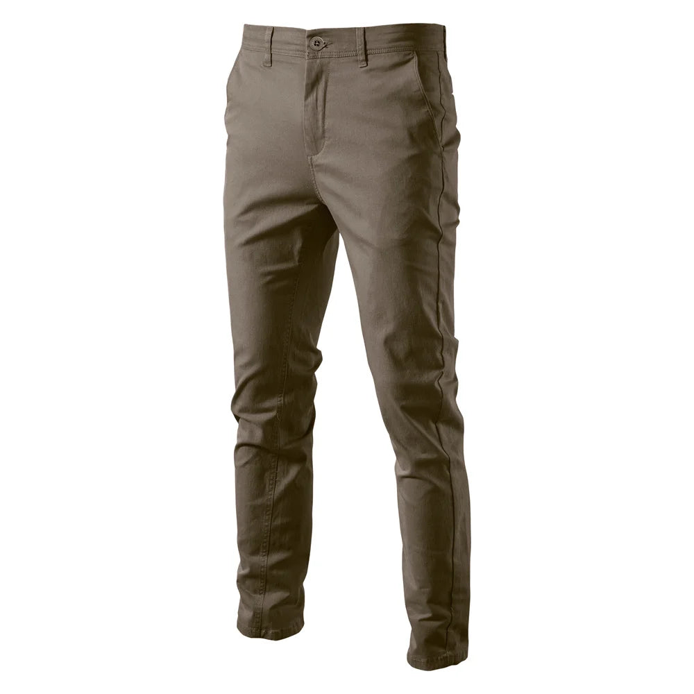 Pantalon en coton décontracté