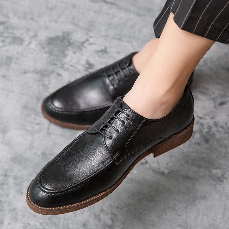 Chaussures en cuir élégantes