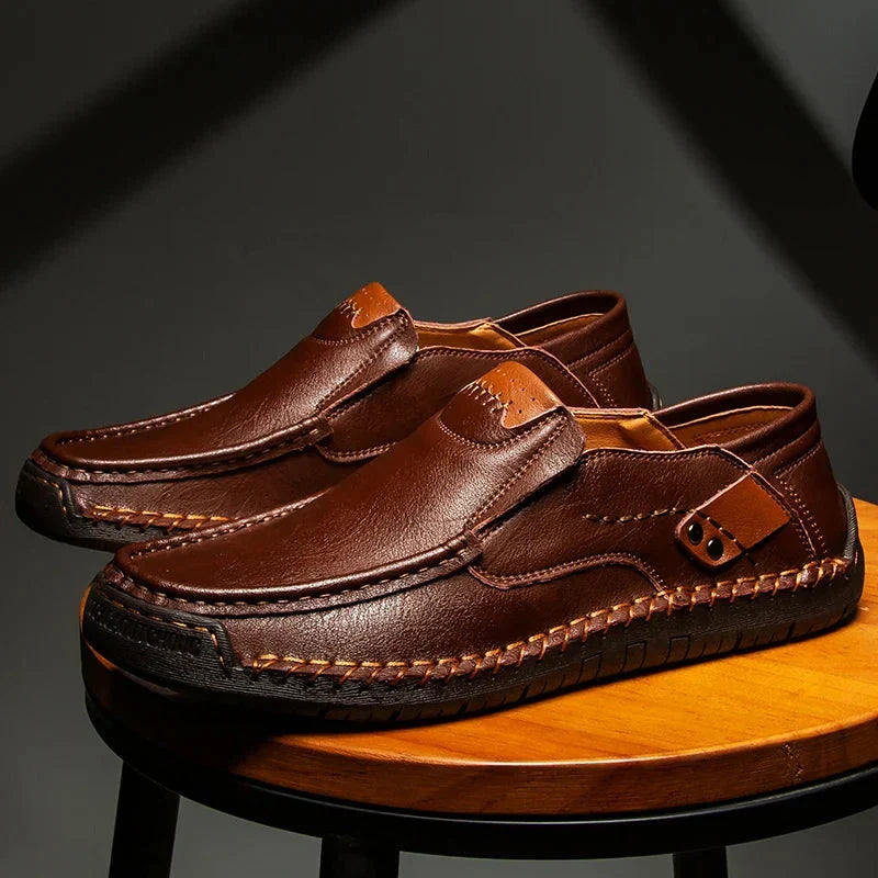 Mocassins en cuir pour homme
