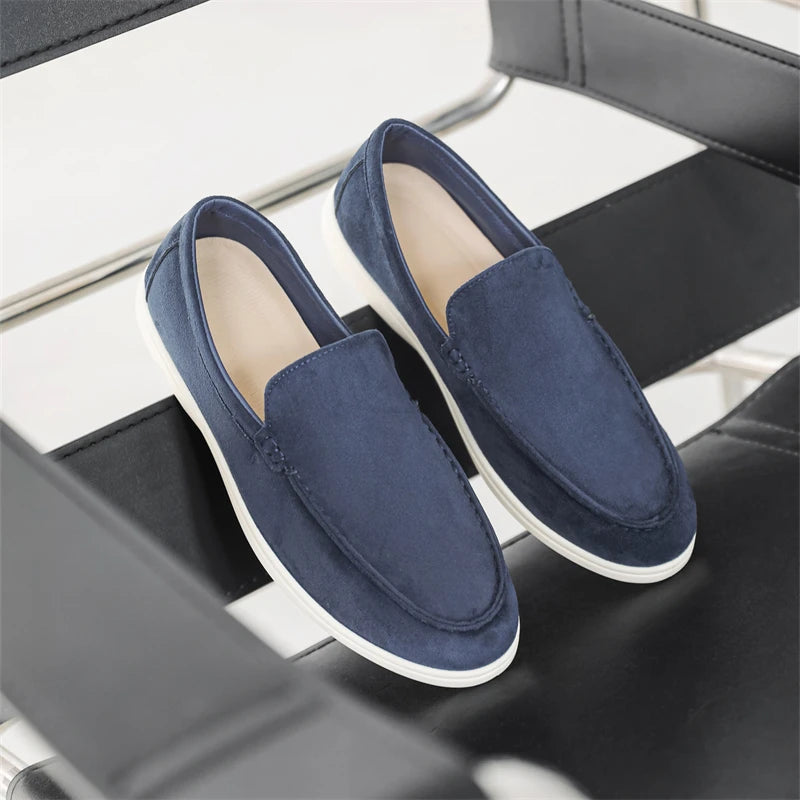 Mocassins décontractés en daim