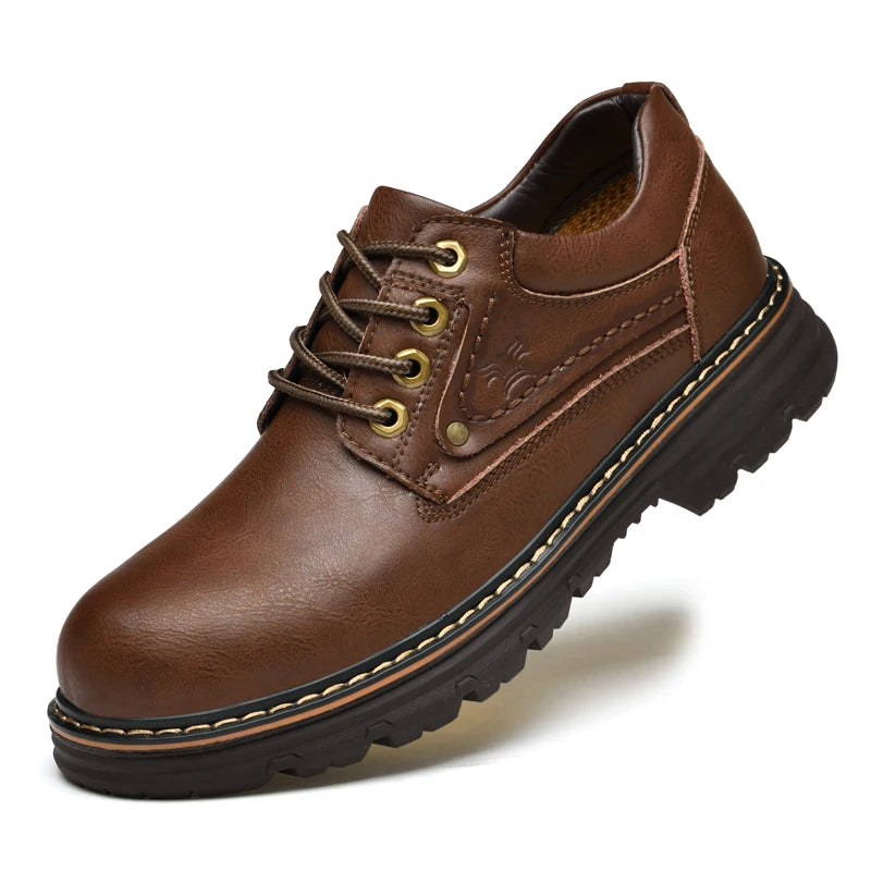 Chaussures Oxford en cuir de style britannique