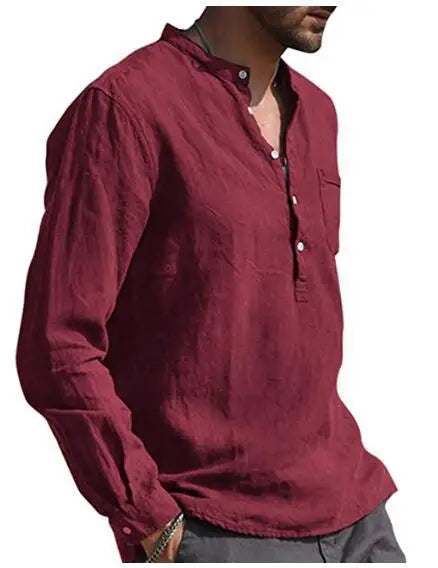 Chemise en coton respirant