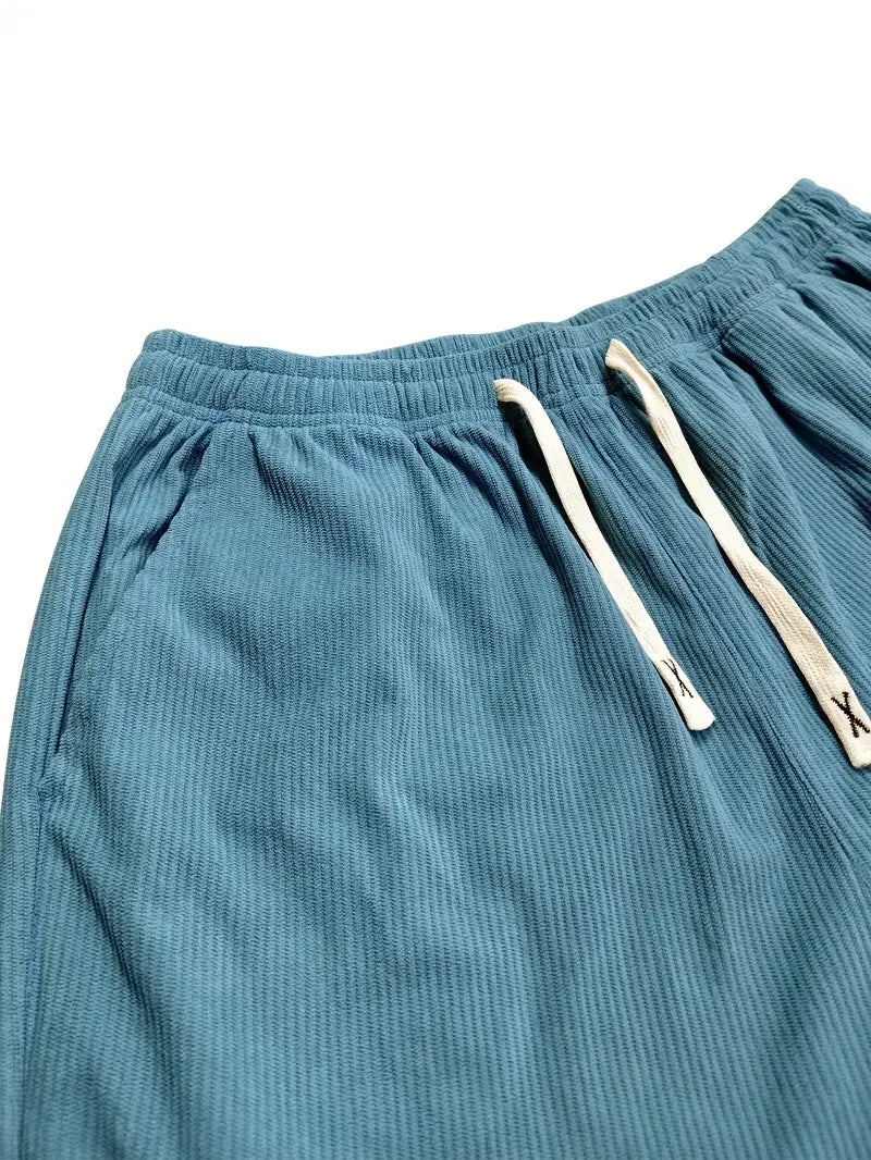 Pantalon décontracté en velours côtelé