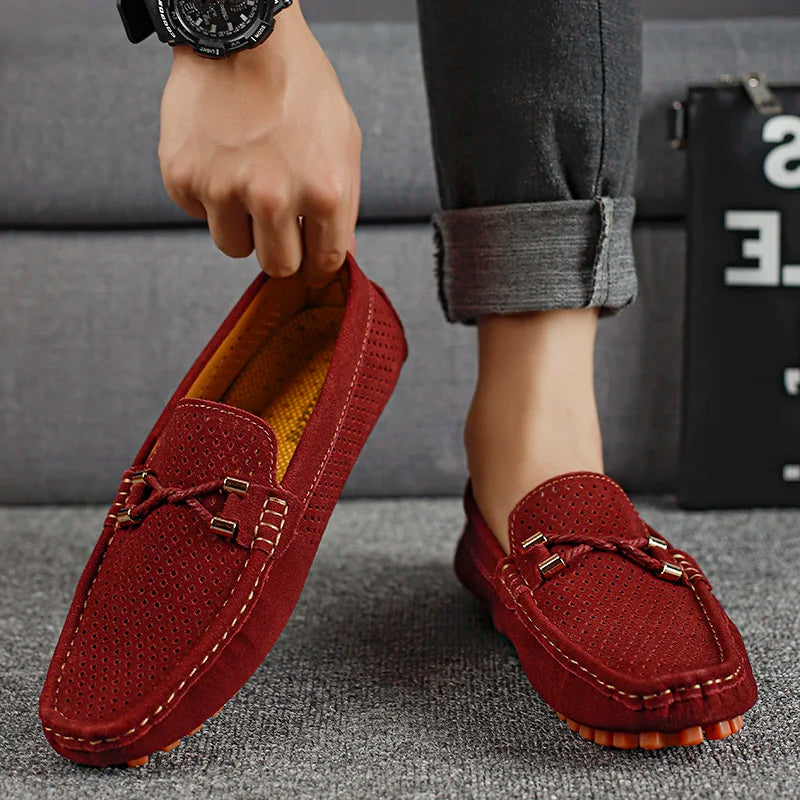 Mocassins respirants