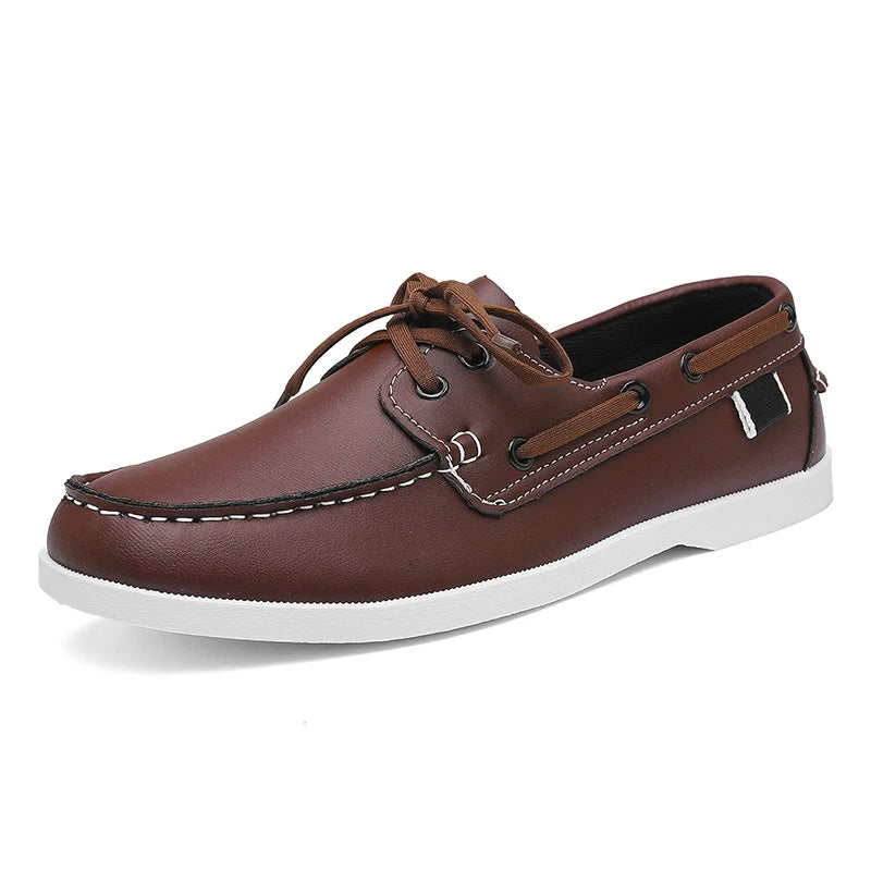 Mocassins d'affaires en cuir