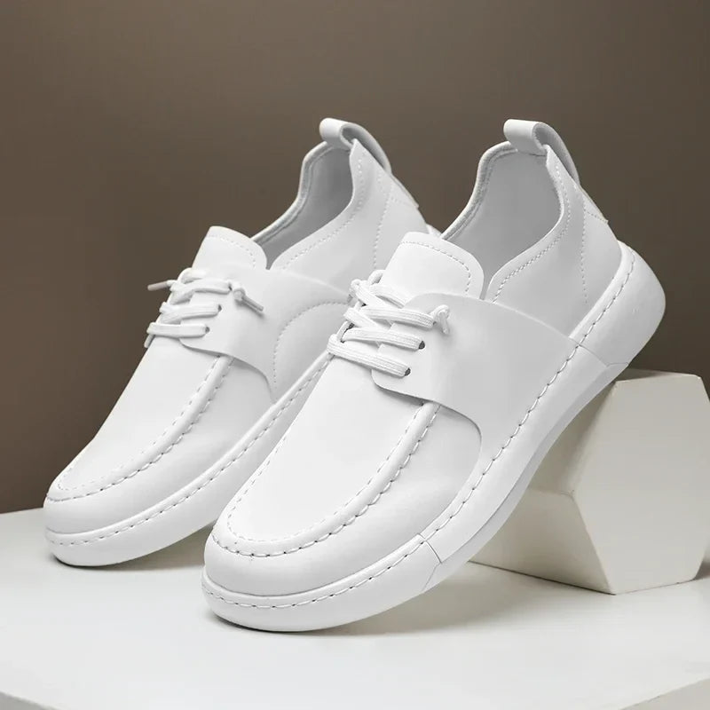 Baskets classiques en cuir italien