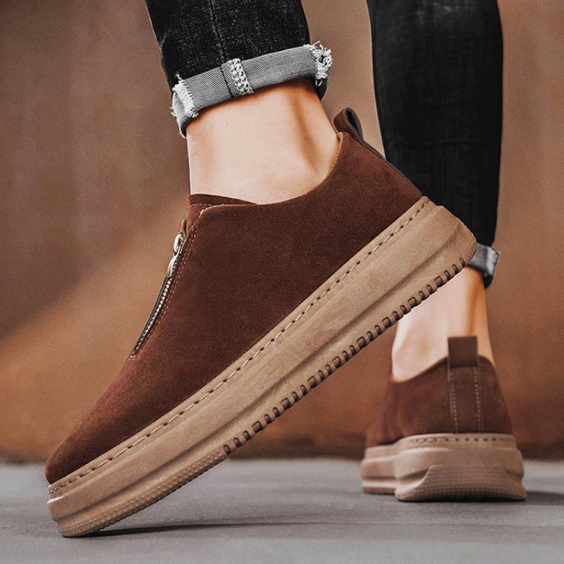 Chaussures élégantes en daim