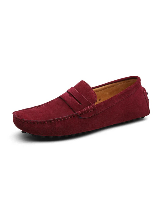 Mocassins décontractés en daim