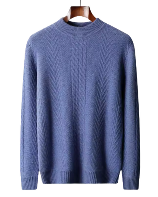 Mizar - Pull en cachemire à motifs