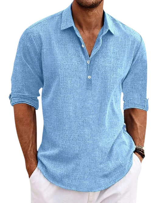 Chemise classique en coton Sabbio