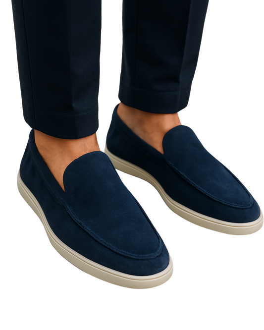 Mocassins élégants en daim