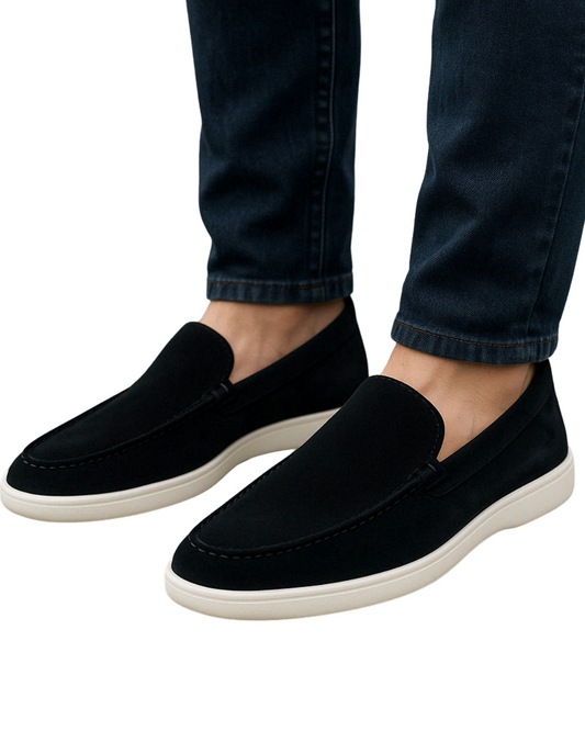 Mocassins en daim chic