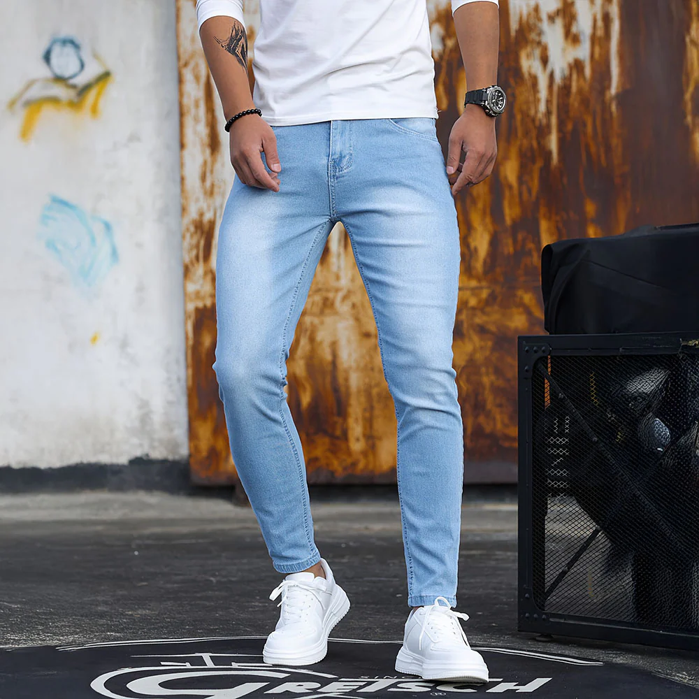 Jeans en denim décontractés