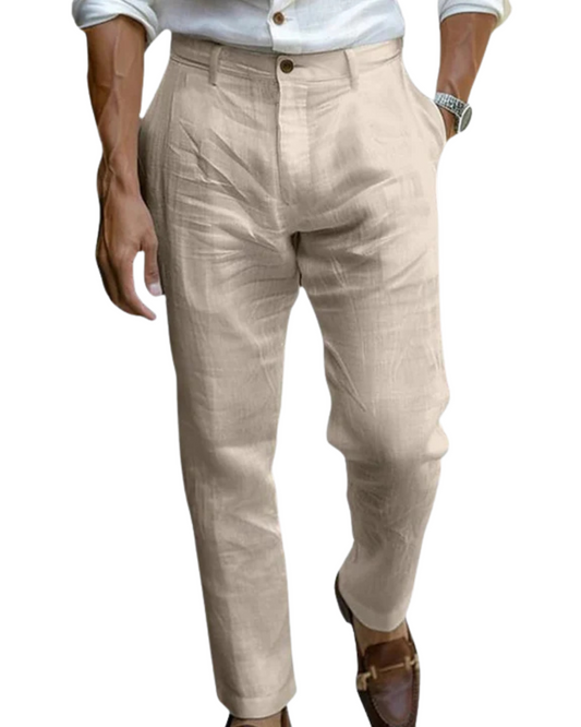Saint - Tropez Chic Pantalon en lin