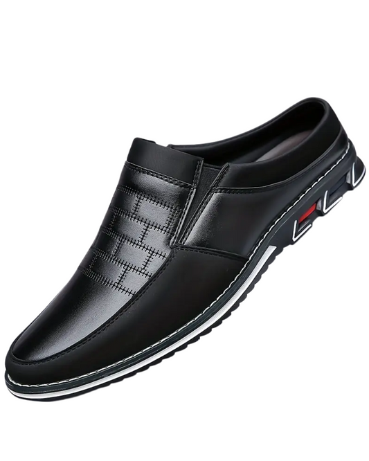 Mules en cuir