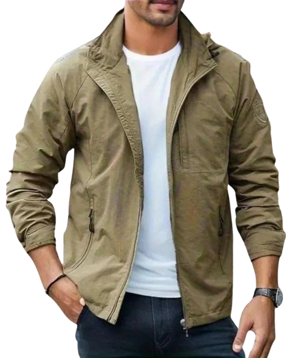 Veste cargo d'été élégante