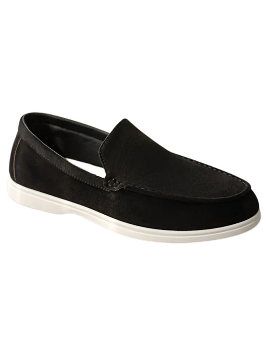 Mocassins en daim
