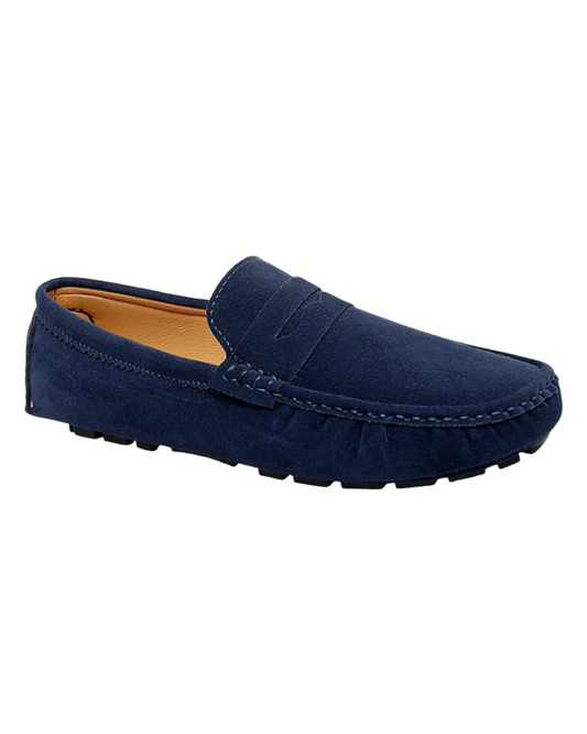 Mocassins en daim
