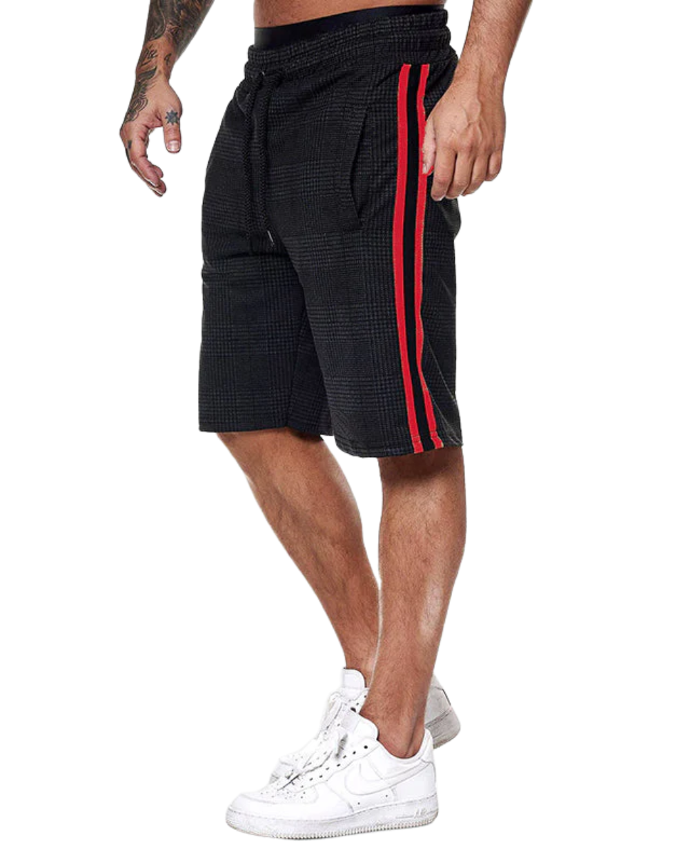 Short à carreaux