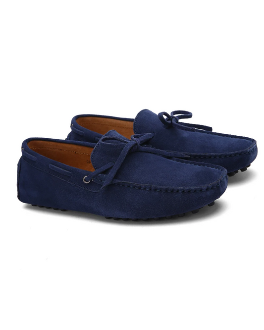 Mocassins d'été décontractés en daim