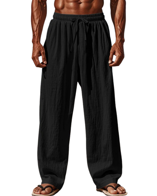 Pantalon de lin confortable