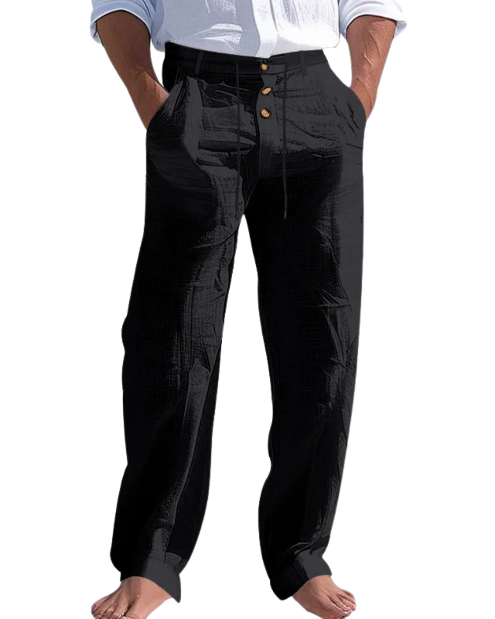 Pantalon d'été en lin