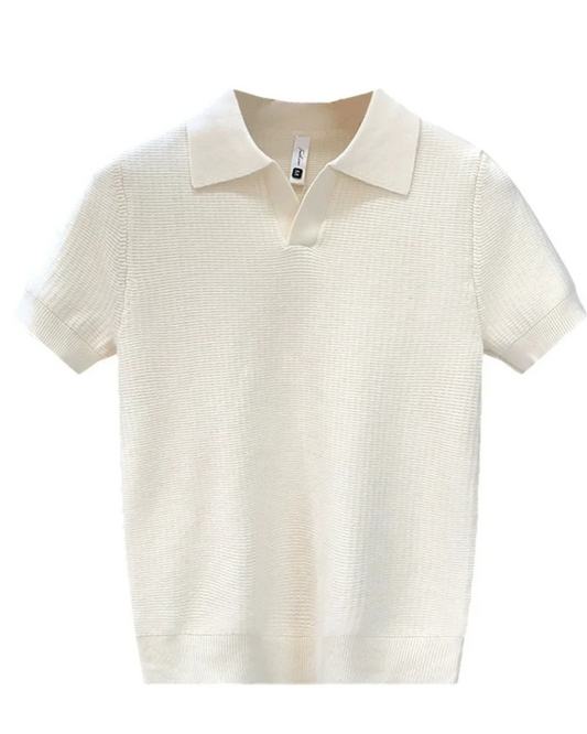 Polo en maille respirante