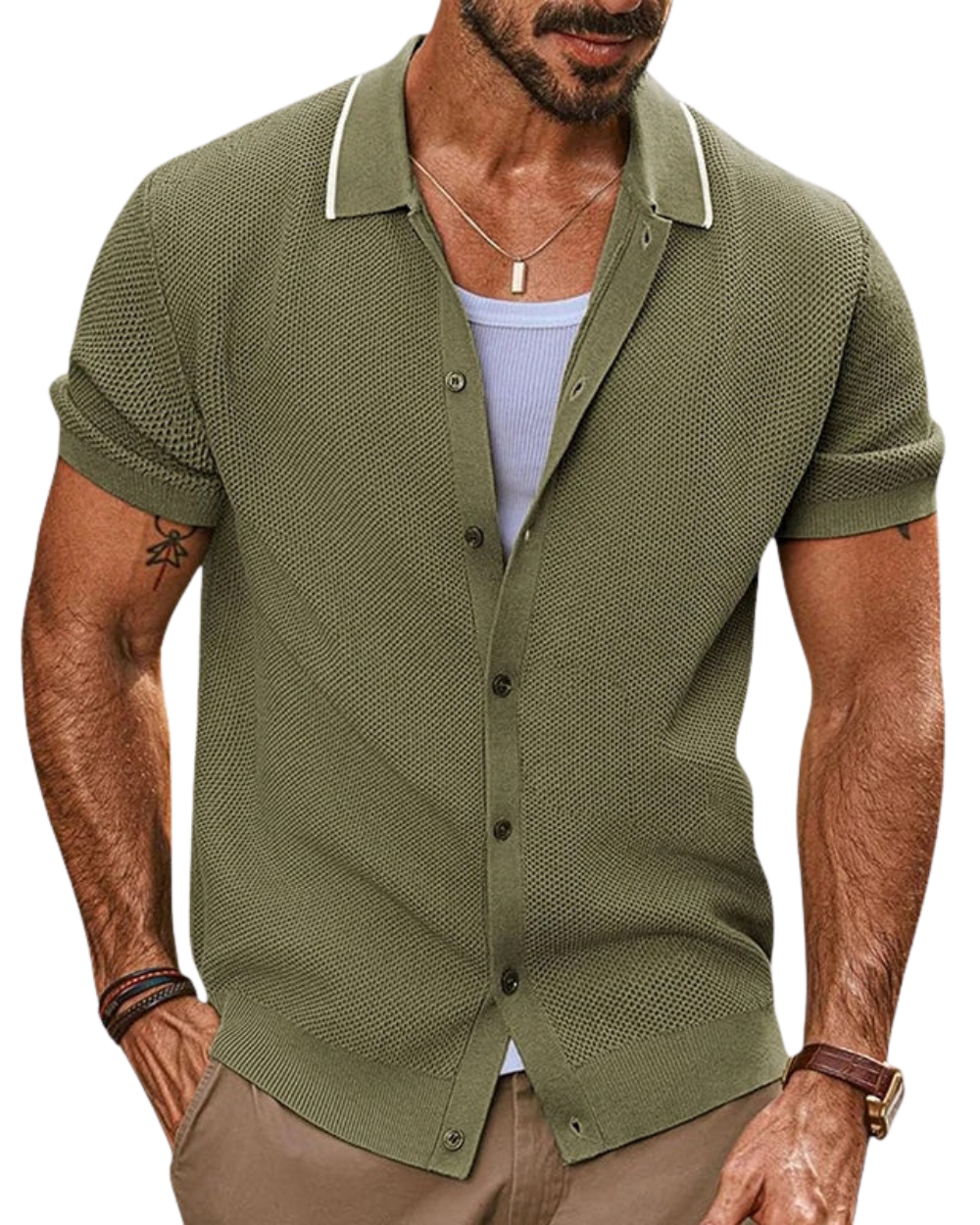 Chemise en tricot Napels