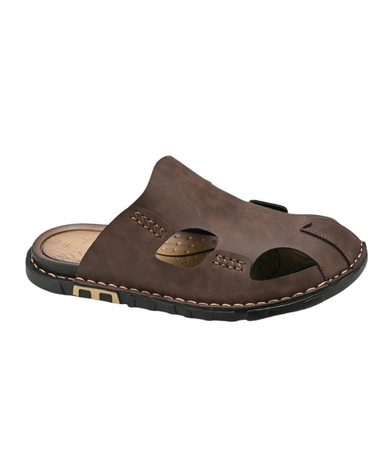 Sandales en cuir