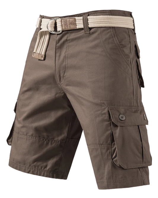 Short cargo à genoux