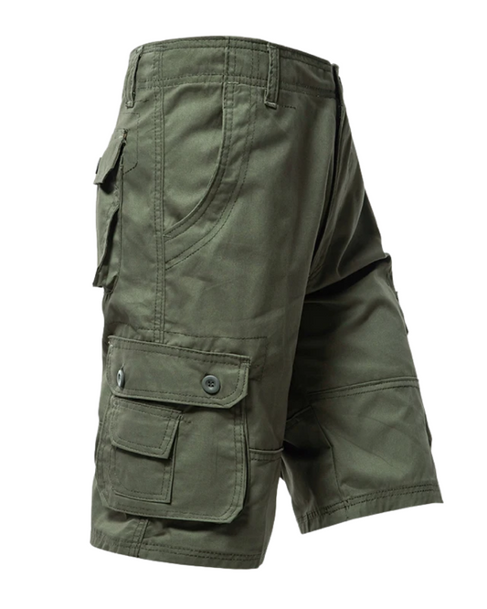 Short cargo décontracté à genoux
