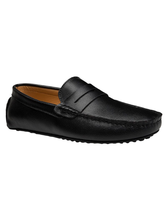 Mocassins d'été en cuir décontractés