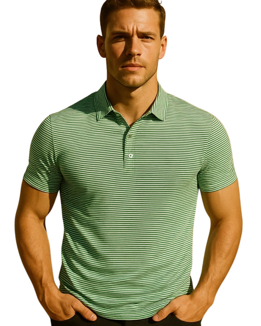 Polo rayé