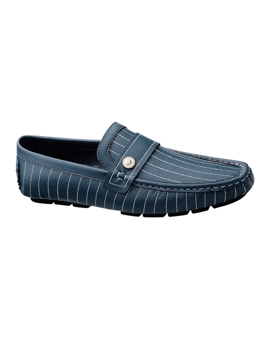 Mocassins en cuir chic