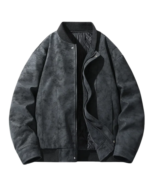 Veste en daim élégante