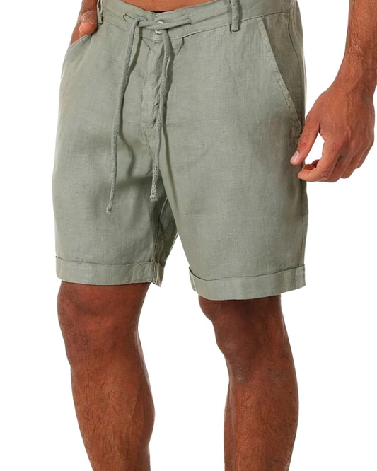 Short d'été en lin