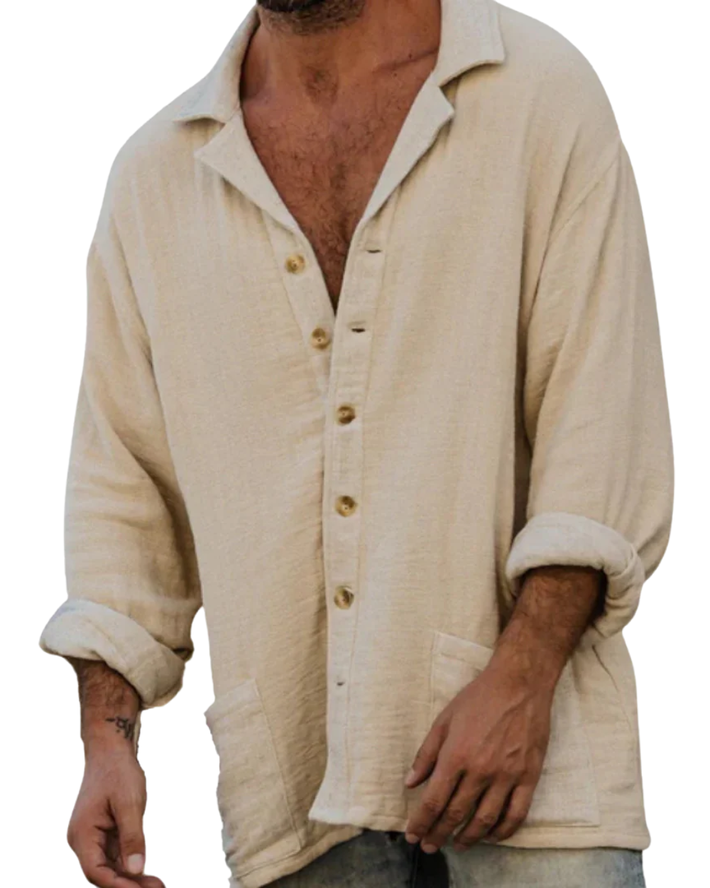 Chemise en lin Palm Springs